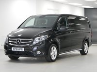 USED 2018 18 MERCEDES-BENZ VITO 119 2.1 CDI 190 BHP LONG SPORT 7G AUTO 5 SEAT CREWCAB ( NO VAT ! ) 5 SEATER | SAT NAV | NO VAT TO PAY !