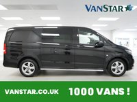 USED 2018 18 MERCEDES-BENZ VITO 119 2.1 CDI 190 BHP LONG SPORT 7G AUTO 5 SEAT CREWCAB ( NO VAT ! ) 5 SEATER | SAT NAV | NO VAT TO PAY !