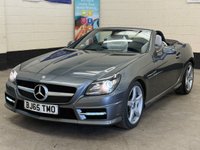 USED 2015 65 MERCEDES-BENZ SLK 2.1 SLK250D AMG Sport Convertible 2 Door Diesel G-Tronic Euro 6 (s/s) (204 ps) PARKTRONIC 9 SERVICES 1 PREVIOUS