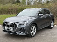 USED 2020 20 AUDI Q3 1.5 TFSI CoD 35 S line SUV 5dr Petrol Manual Euro 6 (s/s) (150 ps) 