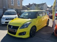 USED 2016 SUZUKI SWIFT 1.6 SPORT Manual Petrol Hatchback Yellow 5dr JAPANESE IMPORTED SUZUKI SPORT + LOW MILEAGE + RARE MANUAL MODEL + CLEAN CONDITION THROUGHOUT + NEW MOT + SERVICE + INSPECTION + YELLOW COLOUR + SPEC INCLUDES KEYLESS START, PRIVACY GLASS, TWIN EXHAUST, RADIO, ELECTRIC WINDOWS, REMOTE LOCKING, ISOFIX + 3 MONTHS WARRANTY + 12 MONTHS AA BREAKDOWN COVER INCLUDED