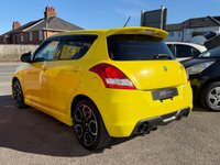 USED 2016 SUZUKI SWIFT 1.6 SPORT Manual Petrol Hatchback Yellow 5dr JAPANESE IMPORTED SUZUKI SPORT + LOW MILEAGE + RARE MANUAL MODEL + CLEAN CONDITION THROUGHOUT + NEW MOT + SERVICE + INSPECTION + YELLOW COLOUR + SPEC INCLUDES KEYLESS START, PRIVACY GLASS, TWIN EXHAUST, RADIO, ELECTRIC WINDOWS, REMOTE LOCKING, ISOFIX + 3 MONTHS WARRANTY + 12 MONTHS AA BREAKDOWN COVER INCLUDED