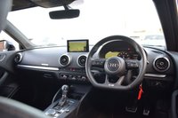 USED 2018 AUDI S3 2.0 TFSI Black Edition Saloon 4dr Petrol S Tronic quattro Euro 6 (s/s) (310 ps) BLACK ED / TECH PACK / B&O