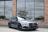 USED 2018 AUDI S3 2.0 TFSI Black Edition Saloon 4dr Petrol S Tronic quattro Euro 6 (s/s) (310 ps) BLACK ED / TECH PACK / B&O