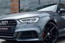 USED 2018 AUDI S3 2.0 TFSI Black Edition Saloon 4dr Petrol S Tronic quattro Euro 6 (s/s) (310 ps) BLACK ED / TECH PACK / B&O