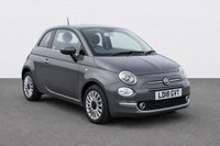 USED 2018 18 FIAT 500 1.2 Lounge Hatchback 3dr Petrol Manual Euro 6 (s/s) (69 bhp) SUNROOF, REAR PARKING SENSORS