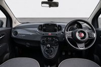 USED 2018 18 FIAT 500 1.2 Lounge Hatchback 3dr Petrol Manual Euro 6 (s/s) (69 bhp) SUNROOF, REAR PARKING SENSORS