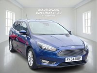 USED 2015 64 FORD FOCUS 1.6 Titanium Estate 5dr Petrol Powershift Euro 6 (125 ps) Auto_Sat Nav_Estate_Low Miles_1.6L