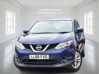 USED 2016 66 NISSAN QASHQAI 1.2 DIG-T Acenta SUV 5dr Petrol XTRON 2WD Euro 6 (s/s) (115 ps) Auto_Low Miles_1.2_Petrol_Ulez Free