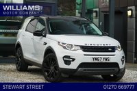 USED 2017 67 LAND ROVER DISCOVERY SPORT 2.0 TD4 HSE Black SUV 5dr Diesel Auto 4WD Euro 6 (s/s) (180 ps) 