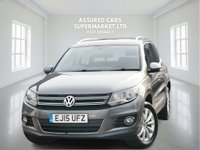 USED 2015 15 VOLKSWAGEN TIGUAN 2.0 TDI BlueMotion Tech Match SUV 5dr Diesel DSG 4WD Euro 5 (s/s) (140 ps) Auto_2.0_Suv_ParkingSensor_Sat Nav