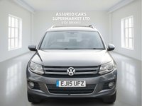 USED 2015 15 VOLKSWAGEN TIGUAN 2.0 TDI BlueMotion Tech Match SUV 5dr Diesel DSG 4WD Euro 5 (s/s) (140 ps) Auto_2.0_Suv_ParkingSensor_Sat Nav