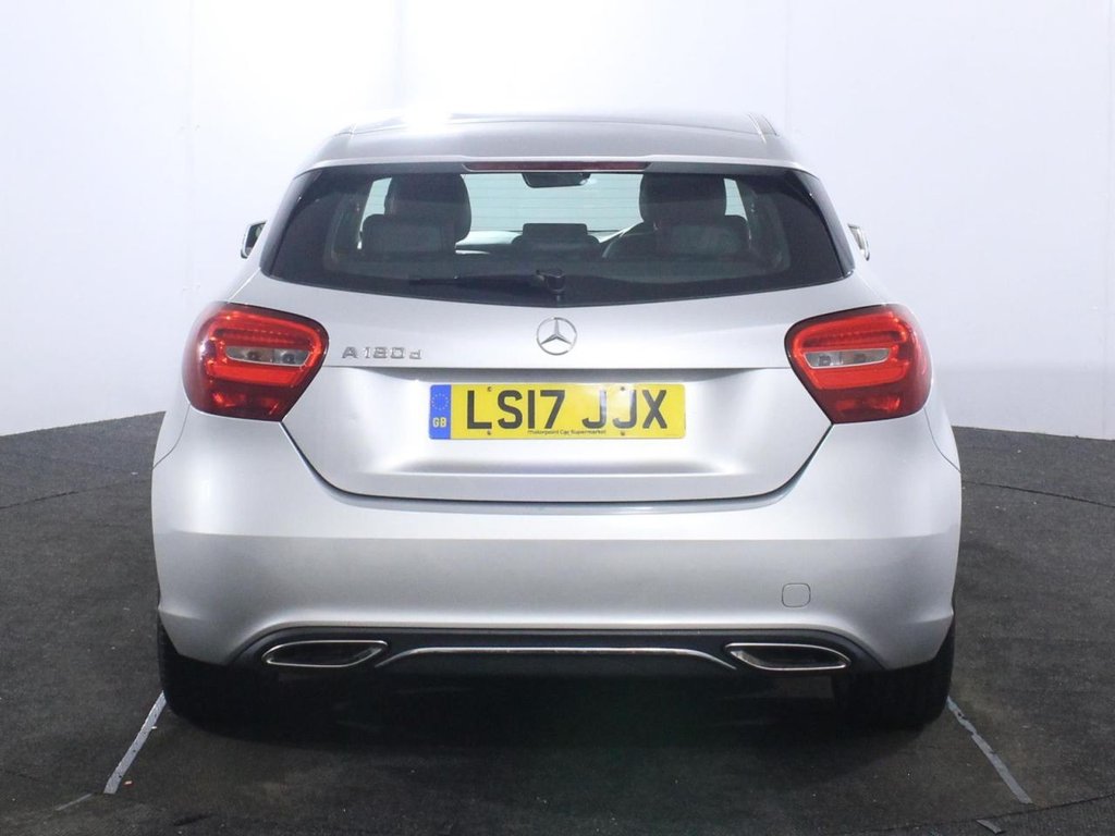 USED 2017 17 MERCEDES-BENZ A-CLASS 1.5 A180d Sport Hatchback 5dr Diesel 7G-DCT Euro 6 (s/s) (109 ps) HEATED LEATHER SEATS - STOW PACK