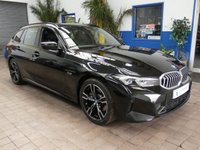 USED 2022 72 BMW 3 SERIES 2.0 330e 12kWh M Sport Touring 5dr Petrol Plug-in Hybrid Auto Euro 6 (s/s) (292 ps) SAT NAV PART LEATHER REAR CAMERA CRUISE CONTROL PARKING SENSORS 1 OWNER EXCELLENT SERVICE HISTORY WARRANTY