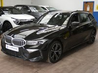 USED 2022 72 BMW 3 SERIES 2.0 330e 12kWh M Sport Touring 5dr Petrol Plug-in Hybrid Auto Euro 6 (s/s) (292 ps) SAT NAV PART LEATHER REAR CAMERA CRUISE CONTROL PARKING SENSORS 1 OWNER EXCELLENT SERVICE HISTORY WARRANTY