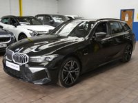USED 2022 72 BMW 3 SERIES 2.0 330e 12kWh M Sport Touring 5dr Petrol Plug-in Hybrid Auto Euro 6 (s/s) (292 ps) SAT NAV PART LEATHER REAR CAMERA CRUISE CONTROL PARKING SENSORS 1 OWNER EXCELLENT SERVICE HISTORY WARRANTY