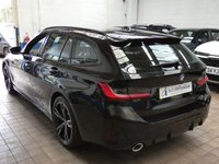 USED 2022 72 BMW 3 SERIES 2.0 330e 12kWh M Sport Touring 5dr Petrol Plug-in Hybrid Auto Euro 6 (s/s) (292 ps) SAT NAV PART LEATHER REAR CAMERA CRUISE CONTROL PARKING SENSORS 1 OWNER EXCELLENT SERVICE HISTORY WARRANTY