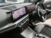 USED 2022 72 BMW 3 SERIES 2.0 330e 12kWh M Sport Touring 5dr Petrol Plug-in Hybrid Auto Euro 6 (s/s) (292 ps) SAT NAV PART LEATHER REAR CAMERA CRUISE CONTROL PARKING SENSORS 1 OWNER EXCELLENT SERVICE HISTORY WARRANTY