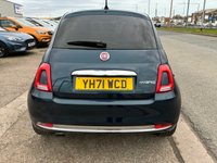 USED 2021 71 FIAT 500 1.0 MHEV Star Hatchback 3dr Petrol Manual Euro 6 (s/s) (70 bhp) PANORAMIC ROOF* SAT NAV* PARKING SENSORS* EPIC BLUE