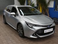 USED 2022 72 TOYOTA COROLLA 2.0 VVT-h Design Touring Sports 5dr Petrol Hybrid CVT Euro 6 (s/s) (196 ps) SAT NAV PART LEATHER HEATED SEATS REA VIEW CAMERA CRUISE CONTROL PARKING SENSORS 1 OWNER SERVICE HISTORY WARRANTY
