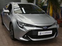 USED 2022 72 TOYOTA COROLLA 2.0 VVT-h Design Touring Sports 5dr Petrol Hybrid CVT Euro 6 (s/s) (196 ps) SAT NAV PART LEATHER HEATED SEATS REA VIEW CAMERA CRUISE CONTROL PARKING SENSORS 1 OWNER SERVICE HISTORY WARRANTY