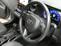 USED 2022 72 TOYOTA COROLLA 2.0 VVT-h Design Touring Sports 5dr Petrol Hybrid CVT Euro 6 (s/s) (196 ps) SAT NAV PART LEATHER HEATED SEATS REA VIEW CAMERA CRUISE CONTROL PARKING SENSORS 1 OWNER SERVICE HISTORY WARRANTY