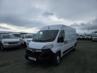 USED 2022 72 VAUXHALL MOVANO L3H2 F3500 LWB ULEZ FREE ZONE NO VAT 