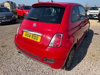 USED 2014 14 FIAT 500 0.9 TwinAir S Hatchback 3dr Petrol Manual Euro 6 (s/s) (85 bhp) &pound;20 ROAD TAX, IDEAL FIRST CAR