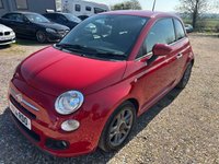 USED 2014 14 FIAT 500 0.9 TwinAir S Hatchback 3dr Petrol Manual Euro 6 (s/s) (85 bhp) &pound;20 ROAD TAX, IDEAL FIRST CAR