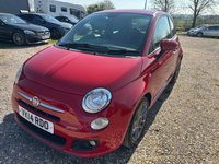 USED 2014 14 FIAT 500 0.9 TwinAir S Hatchback 3dr Petrol Manual Euro 6 (s/s) (85 bhp) &pound;20 ROAD TAX, IDEAL FIRST CAR