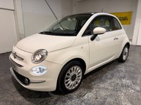 USED 2016 16 FIAT 500 1.2 Lounge Hatchback 3dr Petrol Manual Euro 6 (s/s) (69 bhp) Air conditioning-Panoramic roof-Bluetooth-Fogs-Alloys Finance aranged Part exchange avaliable Open 7 days