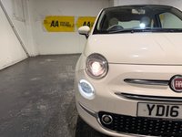 USED 2016 16 FIAT 500 1.2 Lounge Hatchback 3dr Petrol Manual Euro 6 (s/s) (69 bhp) Air conditioning-Panoramic roof-Bluetooth-Fogs-Alloys Finance aranged Part exchange avaliable Open 7 days