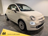 USED 2016 16 FIAT 500 1.2 Lounge Hatchback 3dr Petrol Manual Euro 6 (s/s) (69 bhp) Air conditioning-Panoramic roof-Bluetooth-Fogs-Alloys Finance aranged Part exchange avaliable Open 7 days