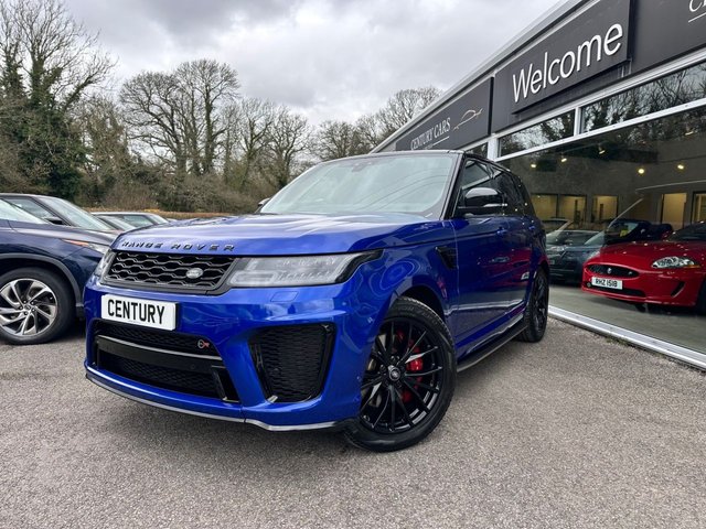 2018 68 Land Rover Range Rover Sport Svr 5.0 P575 V8 SVR SUV 5dr Petrol Auto 4WD Euro 6 (s/s) (575 ps)