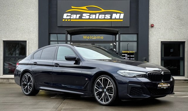 2021 5 SERIES 3.0 530D MHT M SPORT SALOON 4DR DIESEL HYBRID STEPTRONIC XDRIVE EURO... photo