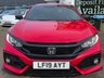 USED 2019 19 HONDA CIVIC 1.0 VTEC Turbo Sport Line Hatchback 5dr Petrol CVT Euro 6 (s/s) (126 ps) 