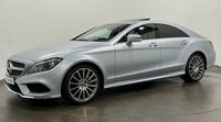 USED 2017 67 MERCEDES-BENZ CLS CLASS 3.0 CLS350d V6 AMG Line (Premium) Coupe 4dr Diesel G-Tronic+ Euro 6 (s/s) (258 ps) Hosting a high specification featuring Premium pack, passion full leather, electric glass sunroof, euro 6