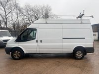 USED 2013 13 FORD TRANSIT 2.2 TDCi 350 Panel Van 3dr Diesel Manual FWD L2 H3 (209 g/km, 123 bhp) LOW MILES**NO VAT**SIDE LOADIN