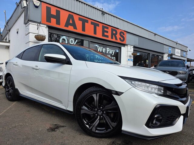 2019 HONDA CIVIC 1.5 VTEC Turbo GPF Sport Plus Hatchback 5dr Petrol CVT Euro 6 (s/s) (182 ps)