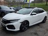 USED 2019 19 HONDA CIVIC 1.5 VTEC Turbo GPF Sport Plus Hatchback 5dr Petrol CVT Euro 6 (s/s) (182 ps) 