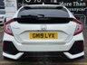 USED 2019 19 HONDA CIVIC 1.5 VTEC Turbo GPF Sport Plus Hatchback 5dr Petrol CVT Euro 6 (s/s) (182 ps) 