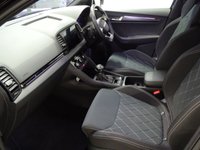 USED 2025 25 SKODA KAROQ 1.5 TSI ACT SportLine Edition SUV 5dr Petrol DSG Euro 6 (s/s) (150 ps) SAT NAV CRUISE CAMERA PAN ROOF H/S WHEEL APPLE CARPLAY