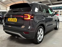USED 2021 21 VOLKSWAGEN T-CROSS 1.0 TSI SEL SUV 5dr Petrol DSG Euro 6 (s/s) (110 ps) 