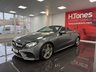 USED 2017 67 MERCEDES-BENZ E-CLASS 2.0 E220d AMG Line Cabriolet 2dr Diesel G-Tronic+ Euro 6 (s/s) (194 ps) Heated seats! Neck warmers!