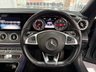 USED 2017 67 MERCEDES-BENZ E-CLASS 2.0 E220d AMG Line Cabriolet 2dr Diesel G-Tronic+ Euro 6 (s/s) (194 ps) Heated seats! Neck warmers!