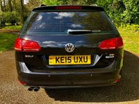 USED 2015 15 VOLKSWAGEN GOLF 1.4 TSI BlueMotion Tech SE Estate 5dr Petrol DSG Euro 6 (s/s) (125 ps) 2 OWNERS WITH EXCELLENT SERVICE HISTORY X9 SERVICE STAMPS-CAMBELT RENEWED//35 POUND ROAD TAX A YEAR//X11 AIRBAGS//FRONT AND REAR PARK SENSORS///PART EXCHANGE TO CLEAR///// Petrol DSG Euro 6 (s/s) (125 ps) 2 OWNERS WITH EXCELLENT SERVICE HISTORY X9 SERVICE STAMPS-CAMBELT RENEWED//35 POUND ROAD TAX A YEAR//X11 AIRBAGS//FRONT AND REAR PARK SENSORS///PART EXCHANGE TO CLEAR////