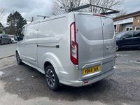 USED 2018 68 FORD TRANSIT CUSTOM 2.0 290 EcoBlue Sport Panel Van 5dr Diesel Manual L2 H1 Euro 6 (s/s) (170 ps) NO VAT+NICE SPEC+LOW MILEAGE