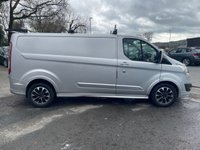 USED 2018 68 FORD TRANSIT CUSTOM 2.0 290 EcoBlue Sport Panel Van 5dr Diesel Manual L2 H1 Euro 6 (s/s) (170 ps) NO VAT+NICE SPEC+LOW MILEAGE