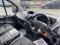 USED 2018 68 FORD TRANSIT CUSTOM 2.0 290 EcoBlue Sport Panel Van 5dr Diesel Manual L2 H1 Euro 6 (s/s) (170 ps) NO VAT+NICE SPEC+LOW MILEAGE
