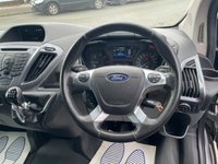USED 2018 68 FORD TRANSIT CUSTOM 2.0 290 EcoBlue Sport Panel Van 5dr Diesel Manual L2 H1 Euro 6 (s/s) (170 ps) NO VAT+NICE SPEC+LOW MILEAGE